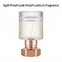 Bouchons de flacons de parfum personnalisés en acier inoxydable finition mate/satinée, design géométrique, usinage CNC, électroérosion à fil, brochage pour