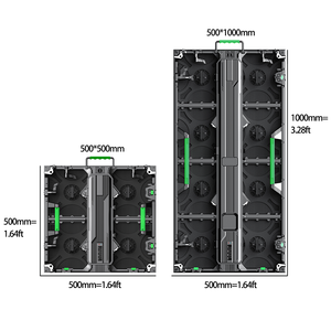 จอแสดงผล LED ครบชุด5ม. x P2.6 P3 P2.9 P3.91ฉากหลัง500มม. x 1000มม. แผง LED สำหรับเช่าหน้าจอในร่มกลางแจ้ง - Product Image 3