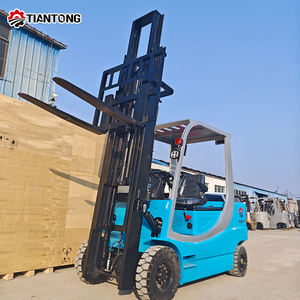 מכירה חמה מלגזה חשמלית <span class=keywords><strong>2</strong></span> טון <span class=keywords><strong>4</strong></span> גלגלים סוללת ליתיום משאית הרמה 3-6 מטר גובה הרמה למחסן ומפעל - Product Image 1