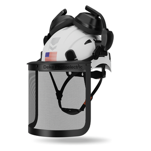 <span class=keywords><strong>Casco</strong></span> de Seguridad Industrial DEKE de Material ABS para Construcción, <span class=keywords><strong>Casco</strong></span> para <span class=keywords><strong>Motosierra</strong></span> con Orejeras y Protector Facial - Product Image 3