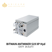Tout nouveau BITMAIN ANTMINER S19 XP Hyd 257T SHA-256 refroidissement hydraulique Bitcoin Machine minière haute efficacité ASICMiner pour la ferme