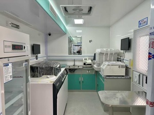 Clinique médicale mobile multifonctionnelle manuelle CLW, nouvelle, diesel I-SUZU 4x2, avec émissions EURO 5, longueur 8-15m, à vendre - Product Image 4
