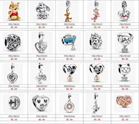 925 Silver Charm Silver 10% Off Wholesale 925 Sterling Silver Winnie The Pooh Tigger Dangle Charm Fit Pandoraer Bracelet Women Jewelry DIY Beads Pendant