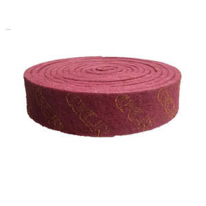 Rollo de estropajo industrial para eliminar óxido, 7 cm de ancho, 6 m de largo, patrón en espiral de nailon para limpieza de alta resistencia - Product Image 1