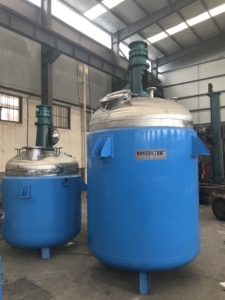 เครื่องปฏิกรณ์แบบมีแจ็คเก็ตปรับแต่งได้ 220V/380V/440V สำหรับทำความร้อนและทำความเย็น ใช้สำหรับปฏิกิริยาเคมี หม้อปฏิกรณ์สำหรับอาหาร เครื่องดื่ม น้ำหมึกเคลือบ - Product Image 6