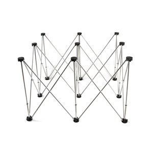 Thép không gỉ Spider Chân bàn làm việc chế biến gỗ Telescopic bàn làm việc gạch ráp đứng Xây Dựng Nhà - Product Image 2