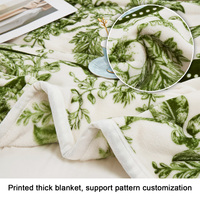 Nouveau épaissi nuage vison flanelle couverture simple Double sieste climatisation couverture couverture quatre saisons lit couverture en gros