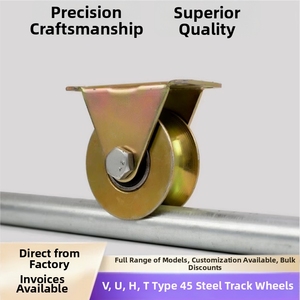 Ròng rọc công nghiệp-lớp nặng thép u-kênh hướng dẫn con lăn bánh điều khiển cơ chế phần cứng - Product Image 2