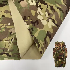 China Fabrikant Op Maat Bedrukt Waterdichte 1000d Polyester Cordura Stof Voor Tas Rugzak