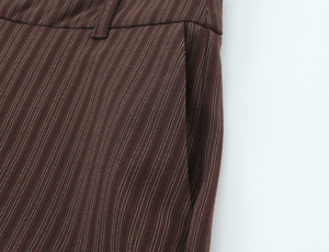 TAOP&ZA 2026 Pantaloni Donna Primavera Nuovi Casual alla <span class=keywords><strong>Moda</strong></span> a <span class=keywords><strong>Vita</strong></span> <span class=keywords><strong>Bassa</strong></span> a Righe Gamba Dritta 2010762 4772405 - Product Image 4