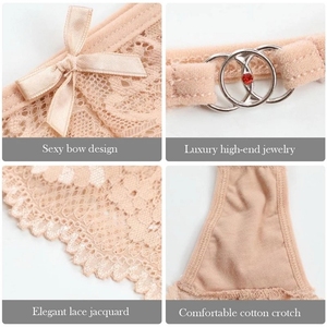 <span class=keywords><strong>Vendita</strong></span> calda <span class=keywords><strong>perizoma</strong></span> per le donne Lingerie Sexy scavato slip di Design da donna di alta qualità a vita bassa biancheria intima mutandine - Product Image 6