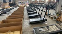 Tapis de course incurvé non motorisé robuste pour entraînement physique à domicile, équipement commercial BNGym CrossFit Box Hyrox