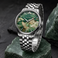 Montre à cadran émaillé, montre-bracelet émaillée personnalisée, OEM ODM, marque privée, usine source, vente en gros en vrac
