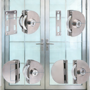 Puerta de Acero Inoxidable de Apertura Interior y Exterior, Conveniente, de Una Sola Hoja, Doble Apertura, con Cierre Centralizado - Product Image 3