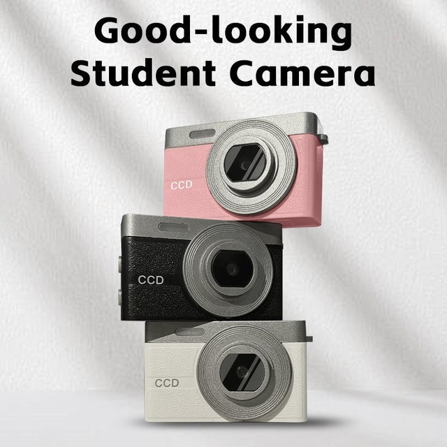 Ultra-mini Keychain Camera FHD 1080p Digital Camera, with Autofocus, Long Battery Life, Built-in Flash