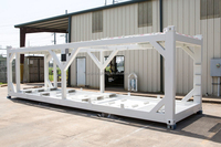 Caddies de chargement DNV 2.7-1 standard 30ft 40ft, équipements de chargement de conteneurs pour plateformes offshore à Qingdao et Dalian