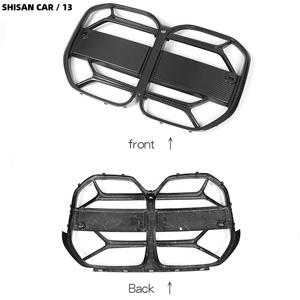 Griglia G22 G26 CSL stile griglia centrale in fibra di carbonio a secco griglia anteriore per <span class=keywords><strong>BMW</strong></span> <span class=keywords><strong>4</strong></span> <span class=keywords><strong>serie</strong></span> <span class=keywords><strong>coupé</strong></span> quattro porte G22 G23 2021 + - Product Image 4