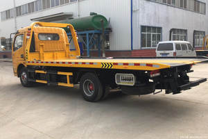 Dongfeng 6 Meter 2 Auto Abschlepp wagen Günstige 4x2 <span class=keywords><strong>4</strong></span> Tonnen Winde Heben Heben Wiederherstellen Fahrzeuge Pritschen Abschlepp wagen Für den Verkauf - Product Image 3