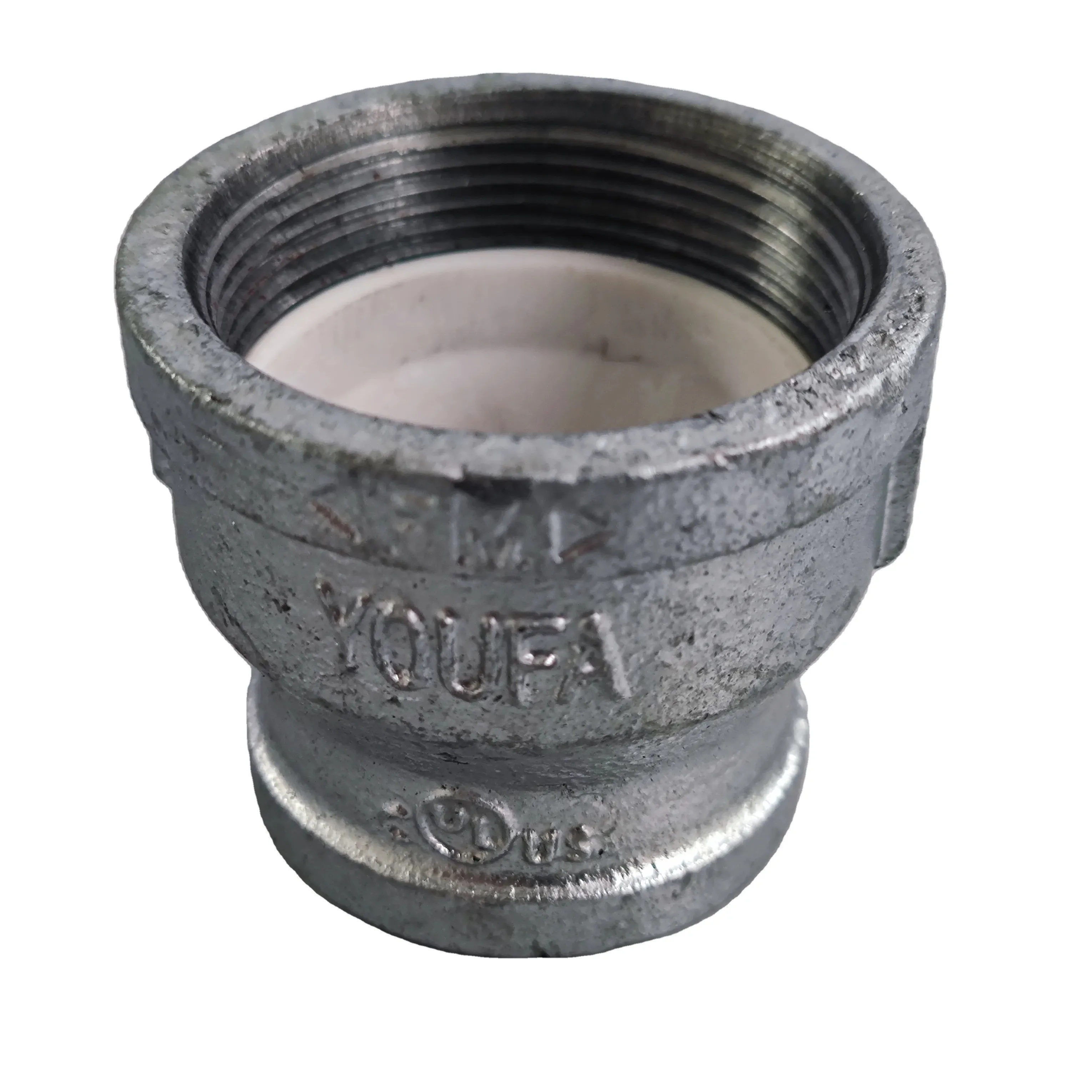 YOUFA malleable iron cast pipe fittings hot dip galvanized reducer