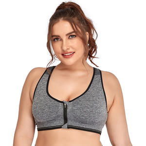 Sujetador Deportivo de Alto Impacto para Gimnasio, Secado Rápido, con Cierre Frontal, Talla Grande, Ligero y Transpirable - Product Image 4