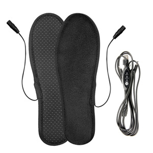 Unisex USB a temperatura controllata scarpe elettriche corte in velluto soletta riscaldante antiscivolo Comfort sportiva con soletta riscaldabile al piede - Product Image 3