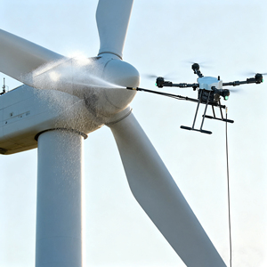 Dron de Limpieza Profesional D15R, Dron Industrial de Lavado a Chorro, Dron de Limpieza de Edificios, Dron para Limpieza de Ventanas y Paneles Solares - Product Image 6