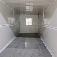Casa Container Pieghevole Rapida, Montaggio Veloce, Personalizzabile, Prefabbricata, Mobile per Cantiere, Campo, Ufficio