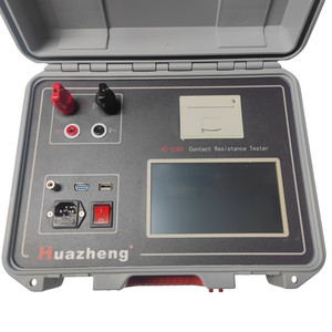 Testeur de résistance de contact haute précision Huazheng 200A avec protection IP65, garantie 1 an pour l'entretien des postes de transformation - Product Image 5