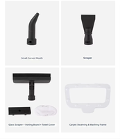 Nettoyeur vapeur électrique pour la maison et la cuisine, brosse de nettoyage électrique, nettoyeur vapeur électrique