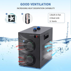 Resfriador de Água Elétrico para Aquário Resfriador de Aquário para Tanque de Peixes de 60L Peceras e Acuarios - Product Image 6