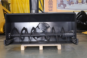 Monde đa chức năng loại bỏ máy mini tuyết Blower thủy lực tuyết Blower tuyết cho Skid chỉ đạo Bộ nạp - Product Image 2
