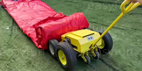 Chariot à outils professionnel pour la location, capacité 880 LBS, machine à rouler les rouleaux de gypse avec 4 roues en caoutchouc