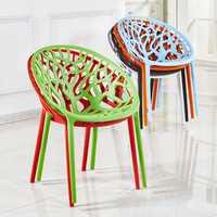 Chaise bon marché PP chaises de salle à manger en plastique maillé mobilier de maison pour restaurant hôtel salle à manger bar cuisine centre commercial