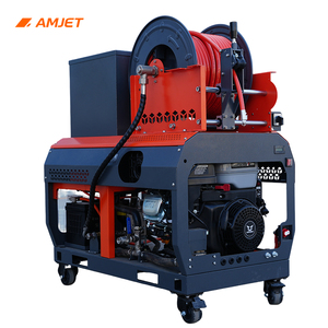 AMJET TES3020 – Machine de nettoyage de canalisations à <span class=keywords><strong>prix</strong></span> d'usine, déboucheur de canalisations 300 bars, nettoyeur haute pression à essence 20 lpm - Product Image 4