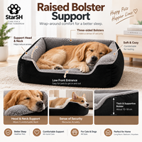 Vente en gros de lits pour chiens et chats XL, canapé confortable pour animaux de compagnie, coussin lavable, lit pour chiot, OEM ODM, lits pour animaux de compagnie personnalisés pour chiens de petite à grande taille