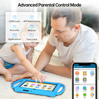 Tablette Android 13 pour enfants de 7 pouces, 2 Go de RAM, 32 Go de stockage, WiFi 6, écran tactile IPS, tablette éducative pour les étudiants