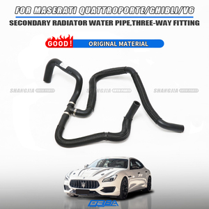OEM 670003288 6700319 tuyau en T d'eau de radiateur secondaire pour Maserati 2014 2022 Ghibi Quattroporte V6 matériau en caoutchouc - Product Image 2