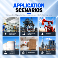 Capteur de fin de course rotatif antidéflagrant industriel KJT EXD-7000 SPDT IP66 pour machines dans le secteur pétrolier et les zones dangereuses