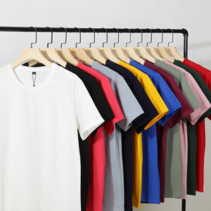 Camisetas de <span class=keywords><strong>Regalo</strong></span> para Hombre al por Mayor, Logotipo Personalizado, Mezcla de Algodón y Seda de Doble Hilo, <span class=keywords><strong>Camiseta</strong></span> Suave de Primera Calidad para Hombre, Fabricante - Product Image 3
