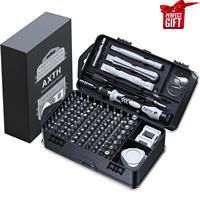 AXTH Outils de qualité professionnelle, jeu de tournevis de précision 116 en 1, kit d'outils multifonctionnel, cadeau pratique pour les employés et les entreprises