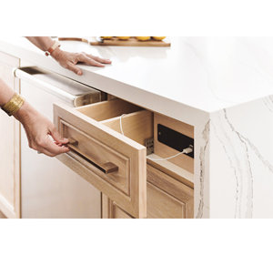 2024 dorene sang trọng Shaker cửa màu trắng rắn gỗ sồi hiện đại tùy chỉnh thiết kế tủ Modular tủ bếp - Product Image 6