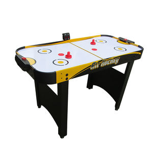 Table de <span class=keywords><strong>hockey</strong></span> sur <span class=keywords><strong>air</strong></span> personnalisable en MDF, vente directe d'usine, avec poussoir électrique et rondelle de <span class=keywords><strong>hockey</strong></span>, 4 pieds, pour le divertissement - Product Image 5