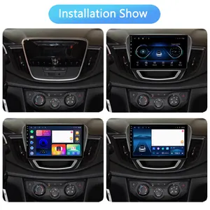 Lecteur multimédia dvd de voiture android 12 9 pouces, système de navigation gps pour Chevrolet Cavalier 2016-2020