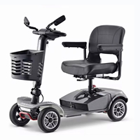 Scooter de mobilité à 4 roues pour personnes âgées, pliable avec siège réglable, scooter électrique à 4 roues, Allemagne