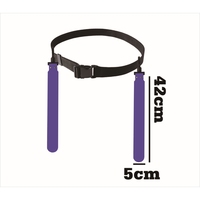 Ceinture de football pliable en PVC de couleur unie avec boutons-pression et 2 drapeaux détachables pour l'entraînement en équipe en extérieur des adultes et des jeunes XXBEAST