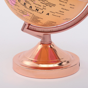 โลกแนววินเทจ20cm เครื่องมือสำหรับการเรียนการสอนสากลโลกพีวีซีภาษาอังกฤษสีสันสดใสสำหรับการเรียนการสอนในภูมิศาสตร์การศึกษา - Product Image 6