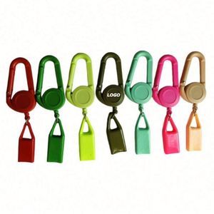 Custom Outdoor Retractable Badge Reel with Metal Clip - Colorful Promotional Gift for Hiking & Work - Product Image 1