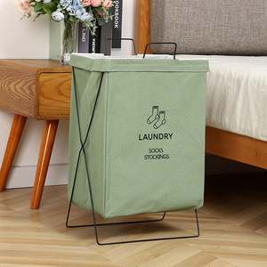 Wholesale Cheap Large <b>Laundry</b> <b>Bags</b> for Clothes Custom Logo Square <b>Laundry</b> Basket - Product Image 1