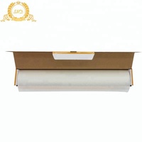 Papier sulfurisé de cuisson non blanchi, antiadhésif, enduit de silicone de qualité alimentaire, recyclable, résistant à la graisse, en rouleau, utilisable au four