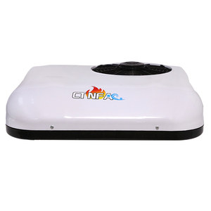 เครื่องปรับอากาศติดหลังคารถบรรทุกแบบรวมระบบทำความร้อนและความเย็น 48V72V 12V 24V - Product Image 3
